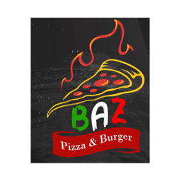 BAZ Pizza & Burger logo.